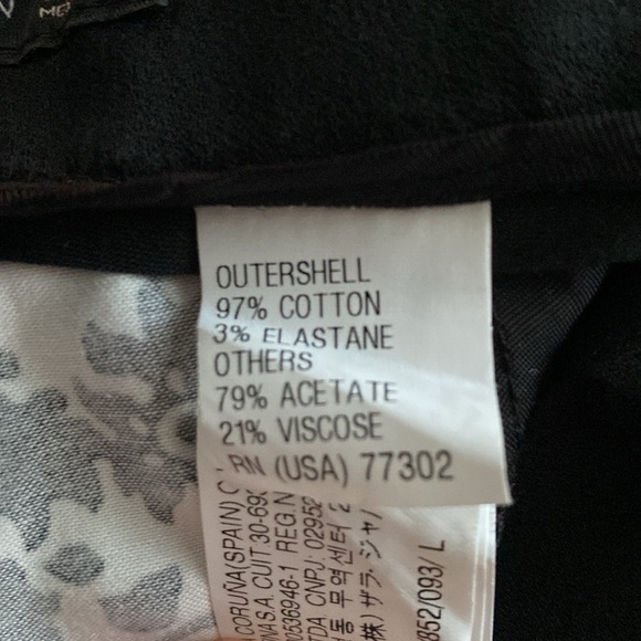 Zara black and white pants size L - Picture 7 of 7